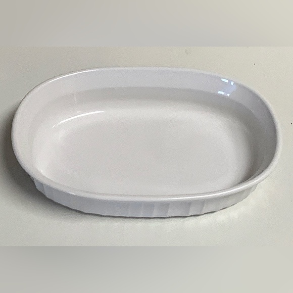 Vintage Corningware French White f-15-b 475ml Individual Casserole Augratin - Picture 2 of 12